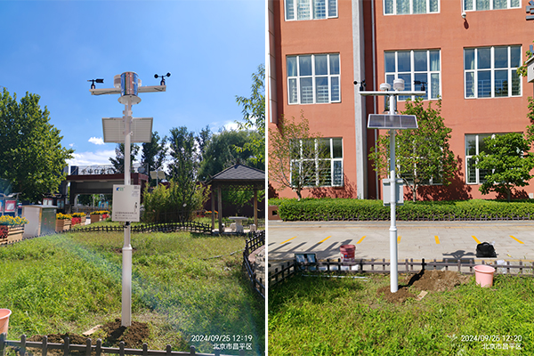 校園太陽能自動氣象站圖片1 校園太陽能自動氣象站圖片1